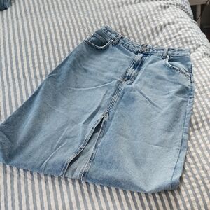 Anthropologie Pilcro Denim Skirt